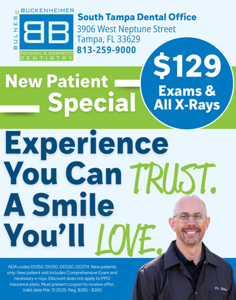 South Tampa Dental Office Special Landing Page