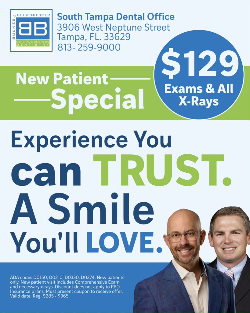 South Tampa Dental Office Special Landing Page